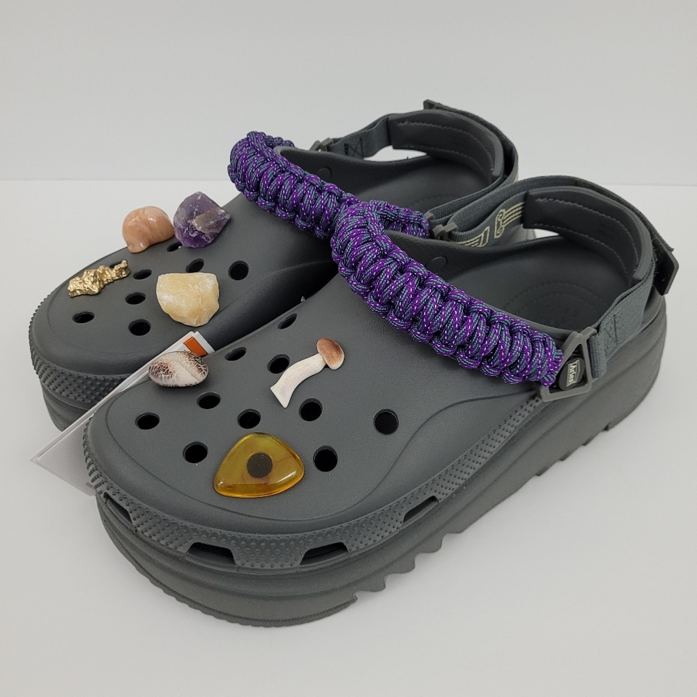 Aries x Crocs Hiker Xscape Clogs Slate Grey Mens 11